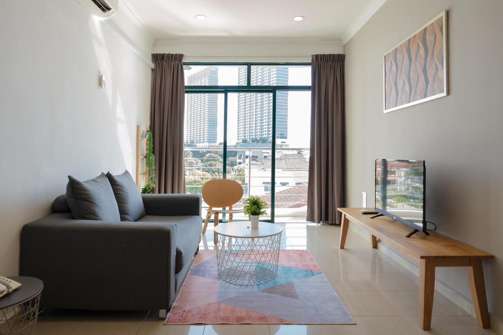 Golden View Serviced Apartments Tanjung Tokong Exterior foto