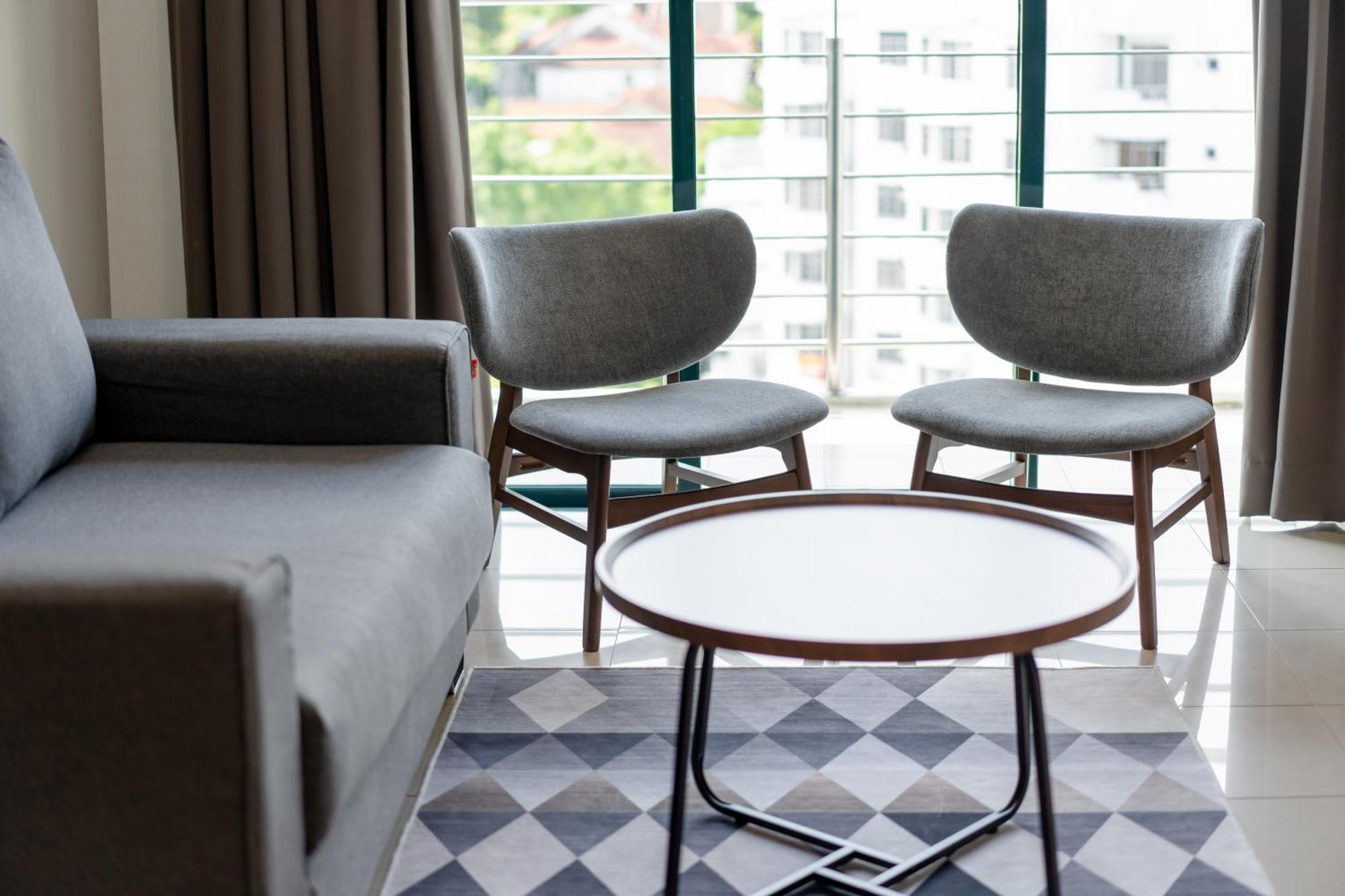 Golden View Serviced Apartments Tanjung Tokong Exterior foto