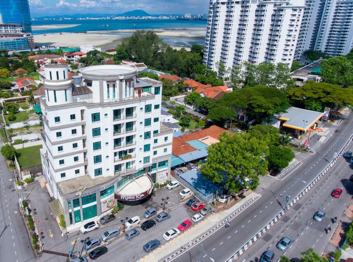 Golden View Serviced Apartments Tanjung Tokong Exterior foto